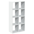 Raumteiler Bücherregal Weiß 69,5 x 29 x 137,5 cm Holzwerkstoff