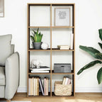 Raumteiler-Bücherregal Artisan-Eiche 69,5x29x137,5 cm