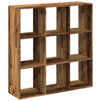 Raumteiler-Bücherregal Altholz-Optik 102x29x103,5 cm