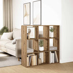 Raumteiler-Bücherregal Artisan-Eiche 102x29x103,5 cm