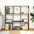 Raumteiler-Bücherregal Artisan-Eiche 102x29x103,5 cm