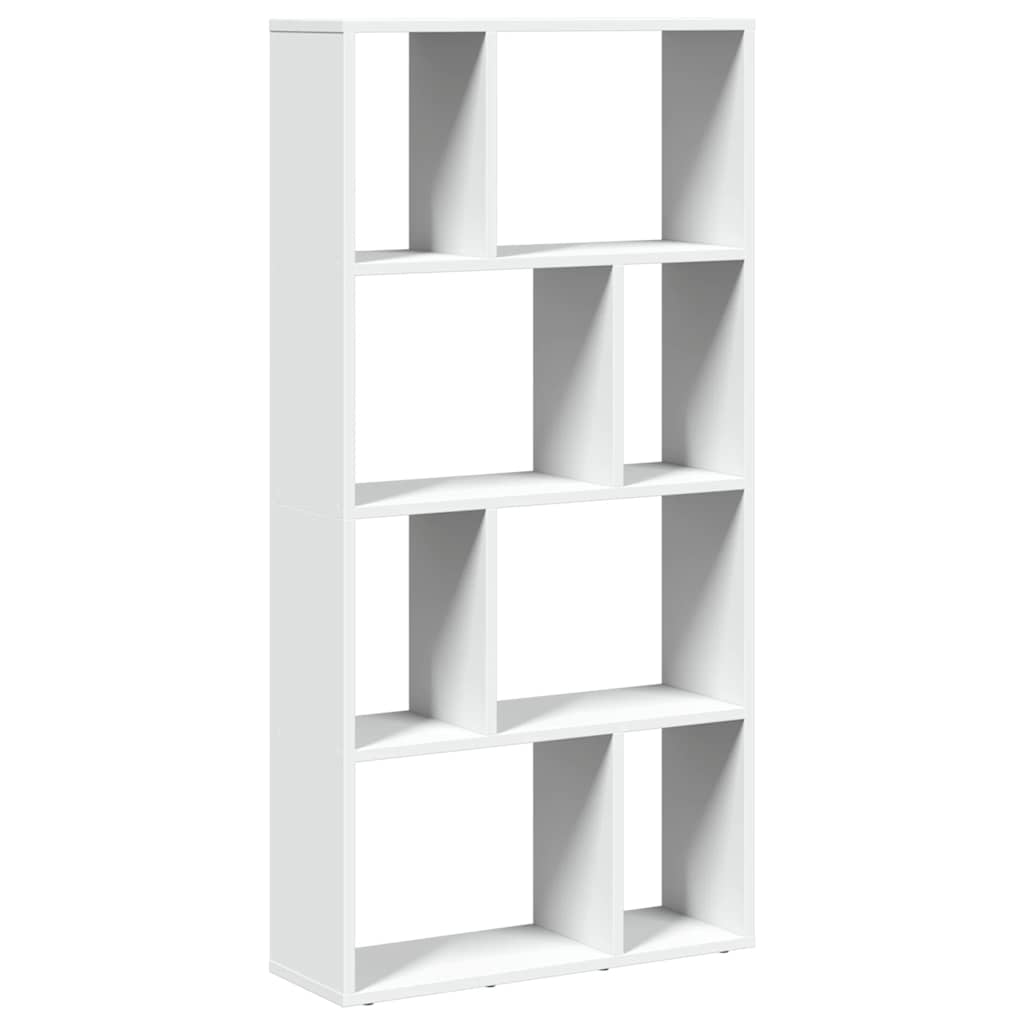 Bücherregal Weiß 60 x 20 x 120,5 cm Holzwerkstoff