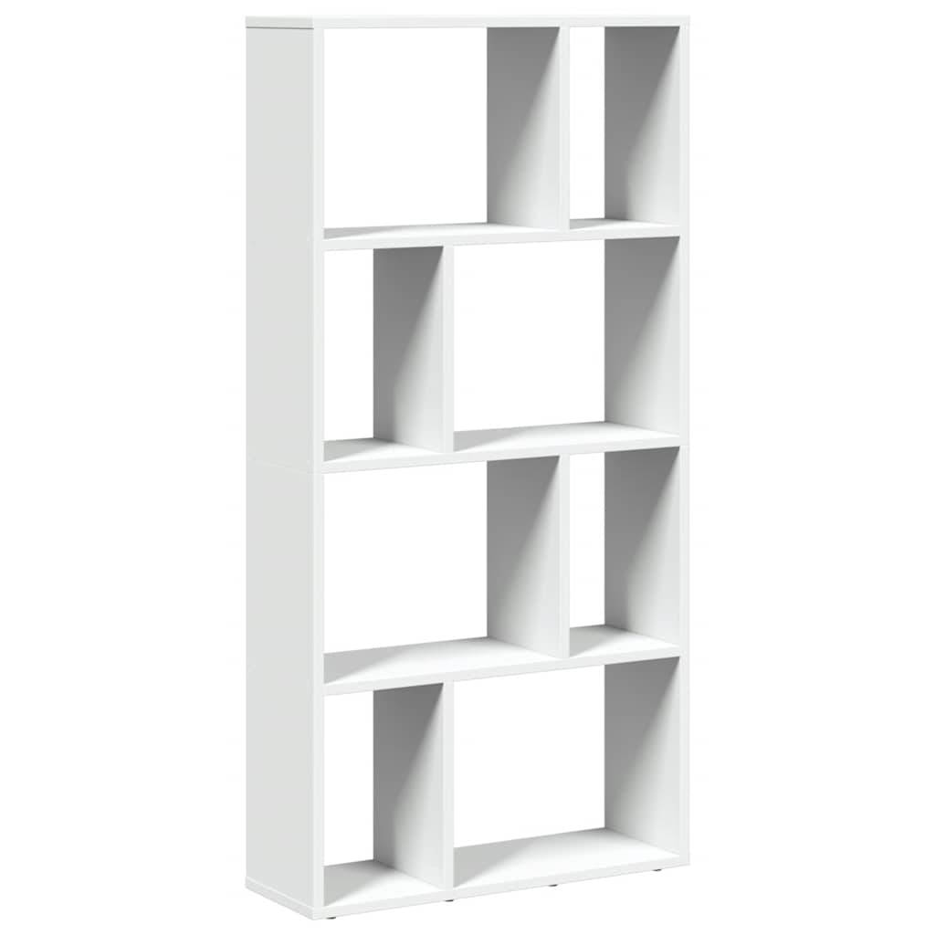 Bücherregal Weiß 60 x 20 x 120,5 cm Holzwerkstoff