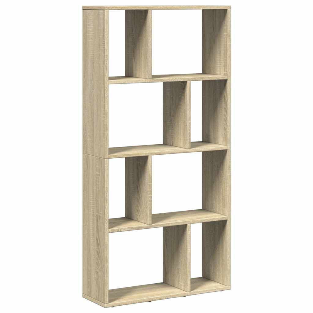 Bücherregal Sonoma-Eiche 60x20x120,5 cm Holzwerkstoff