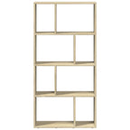 Bücherregal Sonoma-Eiche 60x20x120,5 cm Holzwerkstoff