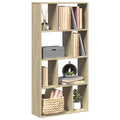 Bücherregal Sonoma-Eiche 60x20x120,5 cm Holzwerkstoff