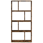 Bücherregal Räuchereiche 60x20x120,5 cm Holzwerkstoff