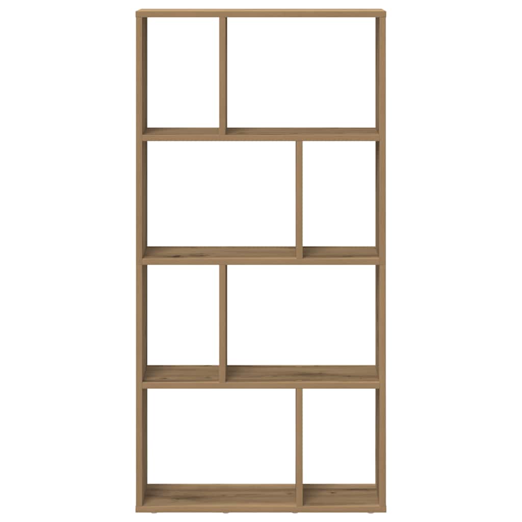 Bücherregal Artisan-Eiche 60x20x120,5 cm Holzwerkstoff