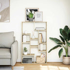 Bücherregal Sonoma-Eiche 72x20x120,5 cm Holzwerkstoff