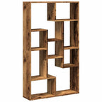 Bücherregal Altholz-Optik 72x20x120,5 cm Holzwerkstoff
