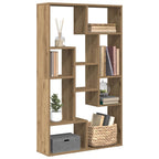 Bücherregal Artisan-Eiche 72x20x120,5 cm Holzwerkstoff