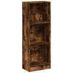 Bücherregal Räuchereiche 40x24x109 cm Holzwerkstoff