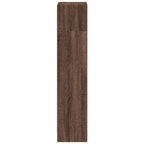 Bücherregal Braun Eichen-Optik 40x24x109 cm Holzwerkstoff