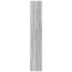 Bücherregal Grau Sonoma 40x24x143 cm Holzwerkstoff