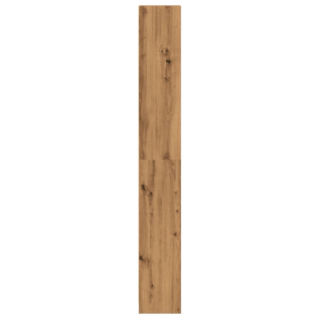 Bücherregal Artisian Oak 40 x 24 x 176 cm Holzwerkstoff