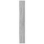 Bücherregal Grau Sonoma 60x24x176 cm Holzwerkstoff