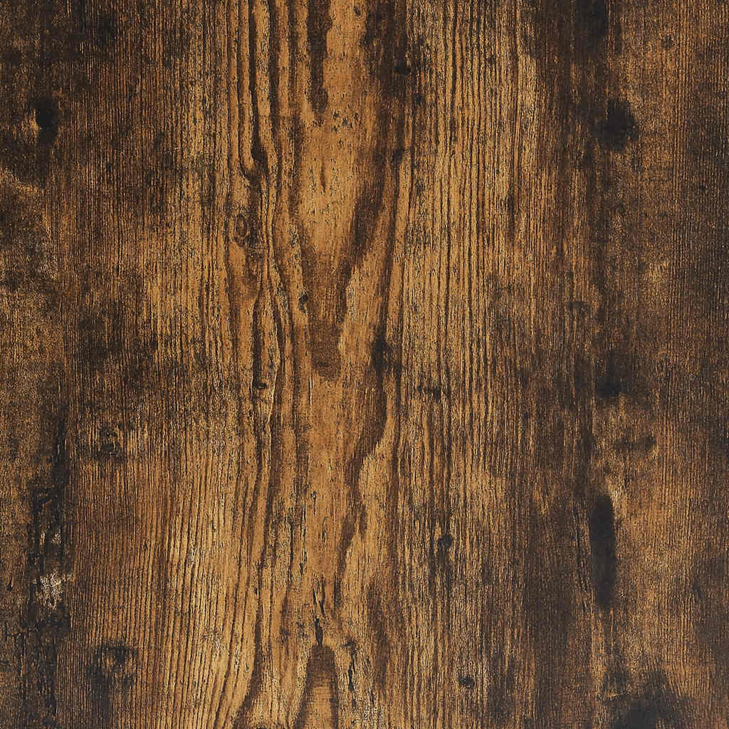 Bücherregal Räuchereiche 80x24x76 cm Holzwerkstoff