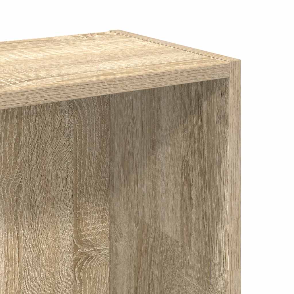 Bücherregal Sonoma-Eiche 80x24x109 cm Holzwerkstoff