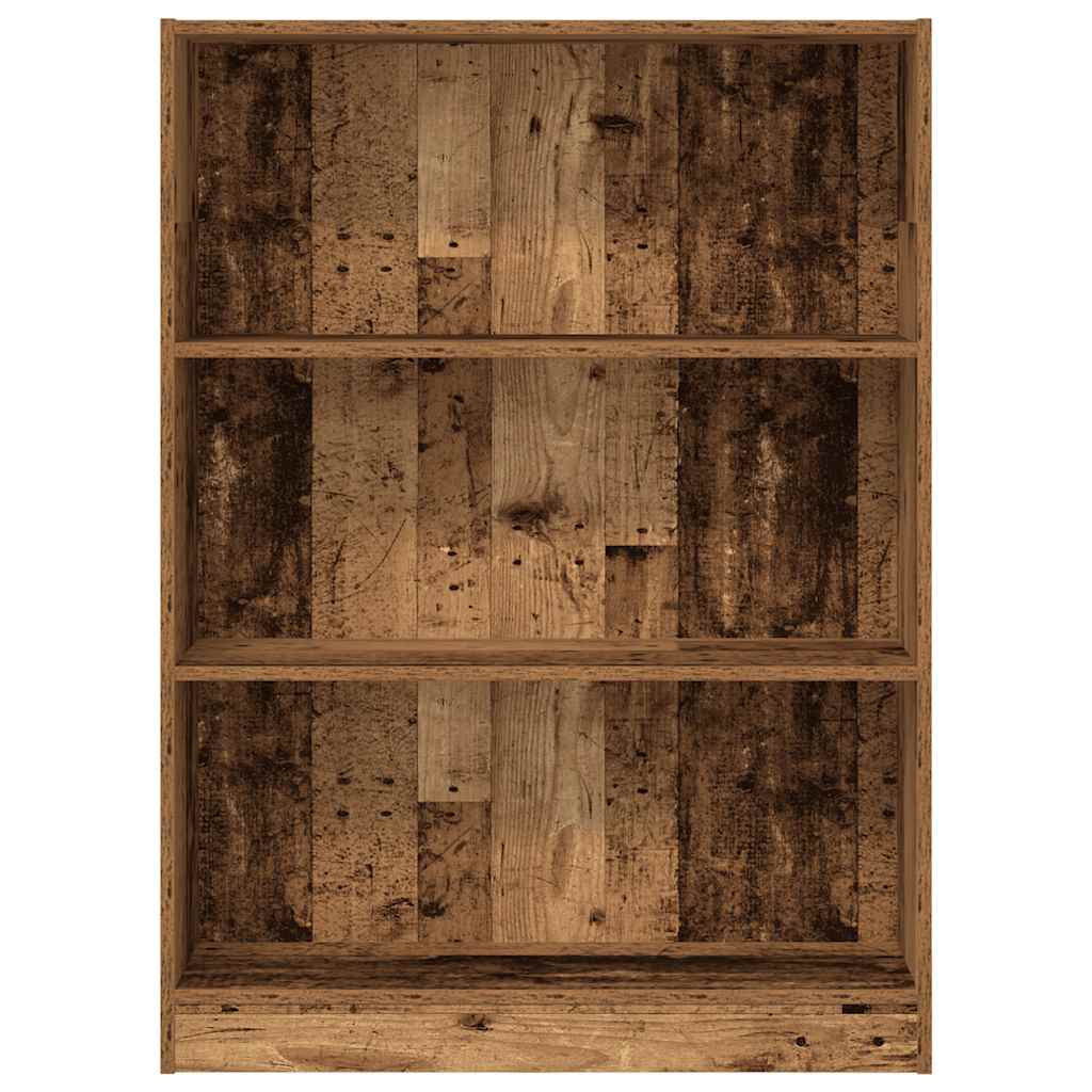 Bücherregal Altholz-Optik 80x24x109 cm Holzwerkstoff