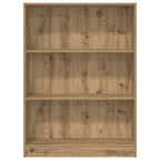 Bücherregal Artisan-Eiche 80x24x109 cm Holzwerkstoff