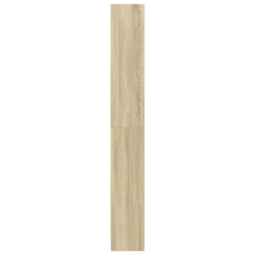 Bücherregal Sonoma-Eiche 80 x 24 x 176 cm Holzwerkstoff