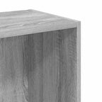 Bücherregal Grau Sonoma 40x30x77 cm Holzwerkstoff