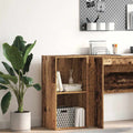 Bücherregal Altholz-Optik 40x30x77 cm Holzwerkstoff