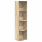 Bücherregal Sonoma-Eiche 40x30x152 cm Holzwerkstoff