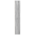Bücherregal Grau Sonoma 40x30x189 cm Holzwerkstoff