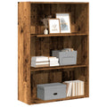 Bücherregal Altholz-Optik 80x30x114 cm Holzwerkstoff