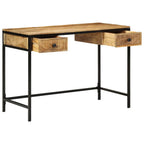Schreibtisch mit Schubladen mit Speicher Braun 105 x 50 x 75 cm