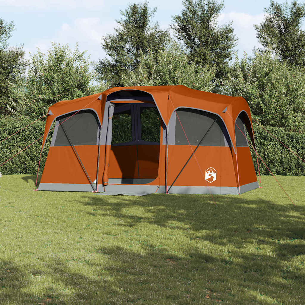 Familienzelt mit Dach Orange und Orange 435 x 255 x 216 cm
