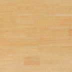 Esszimmerstühle mit Kissen 2 Stk. Natur Massivholz Gummibaum