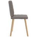 Esszimmerstühle 4 Stk. Taupe Stoff
