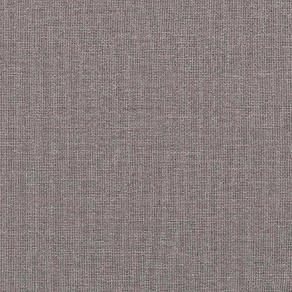 Esszimmerstühle 4 Stk. Taupe Stoff