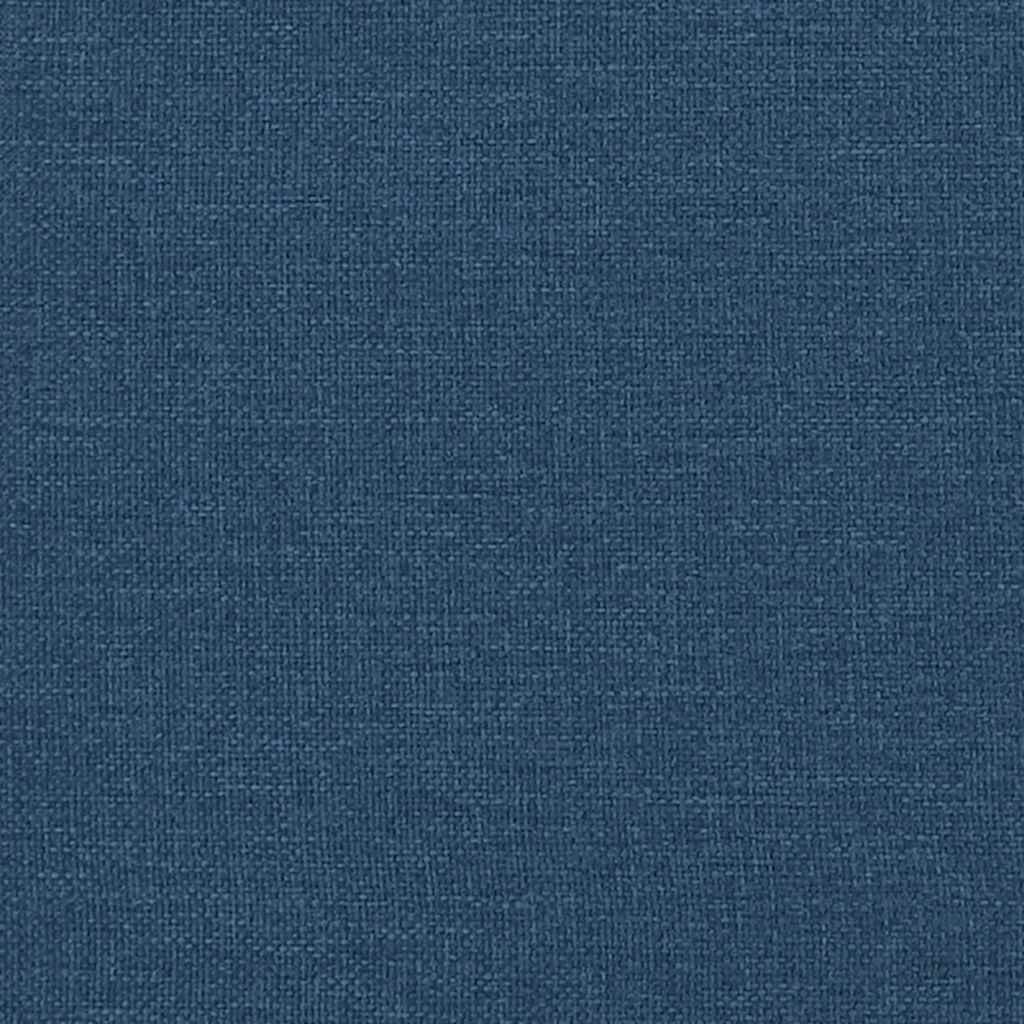 Esszimmerstühle 6 Stk. Blau Stoff
