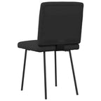 Esszimmerstühle 6 Stk. Schwarz Kunstleder