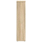 Badezimmerschrank mit Rollenhalter Sonoma-Eiche 20,5x20x90 cm
