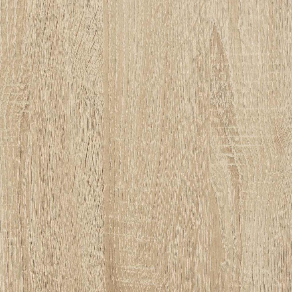 Schreibtisch mit Schubladen Ablage Sonoma-Eiche 102x62x77,5 cm
