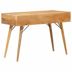 Schreibtisch Braun 110 x 55 x 76 cm Massivholz Mango