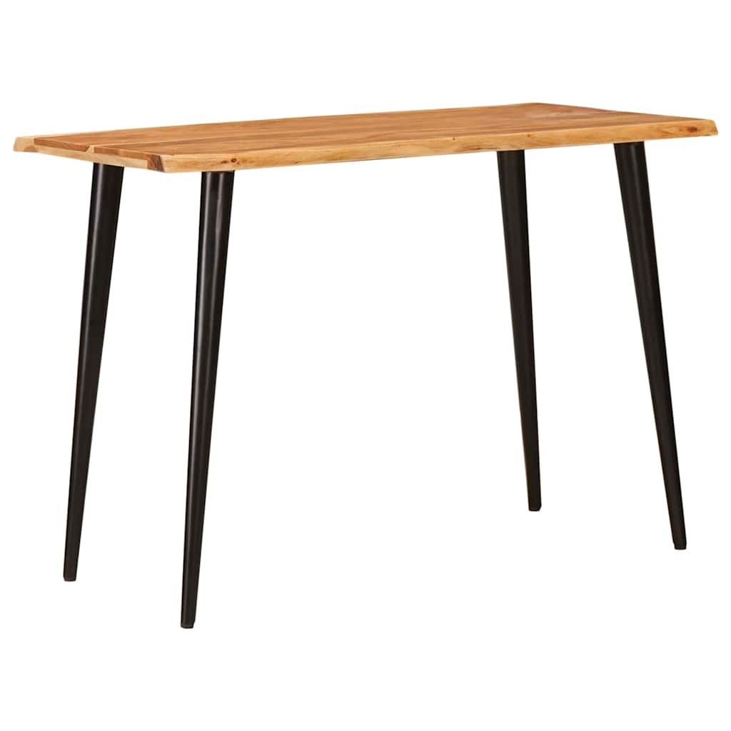 Esstische Braun und Schwarz 110 x 55 x 78 cm Massivholz Mango