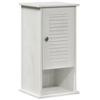 Badezimmermöbel-Set VIGO 5 pcs Antik Weiß Massives Kiefernholz