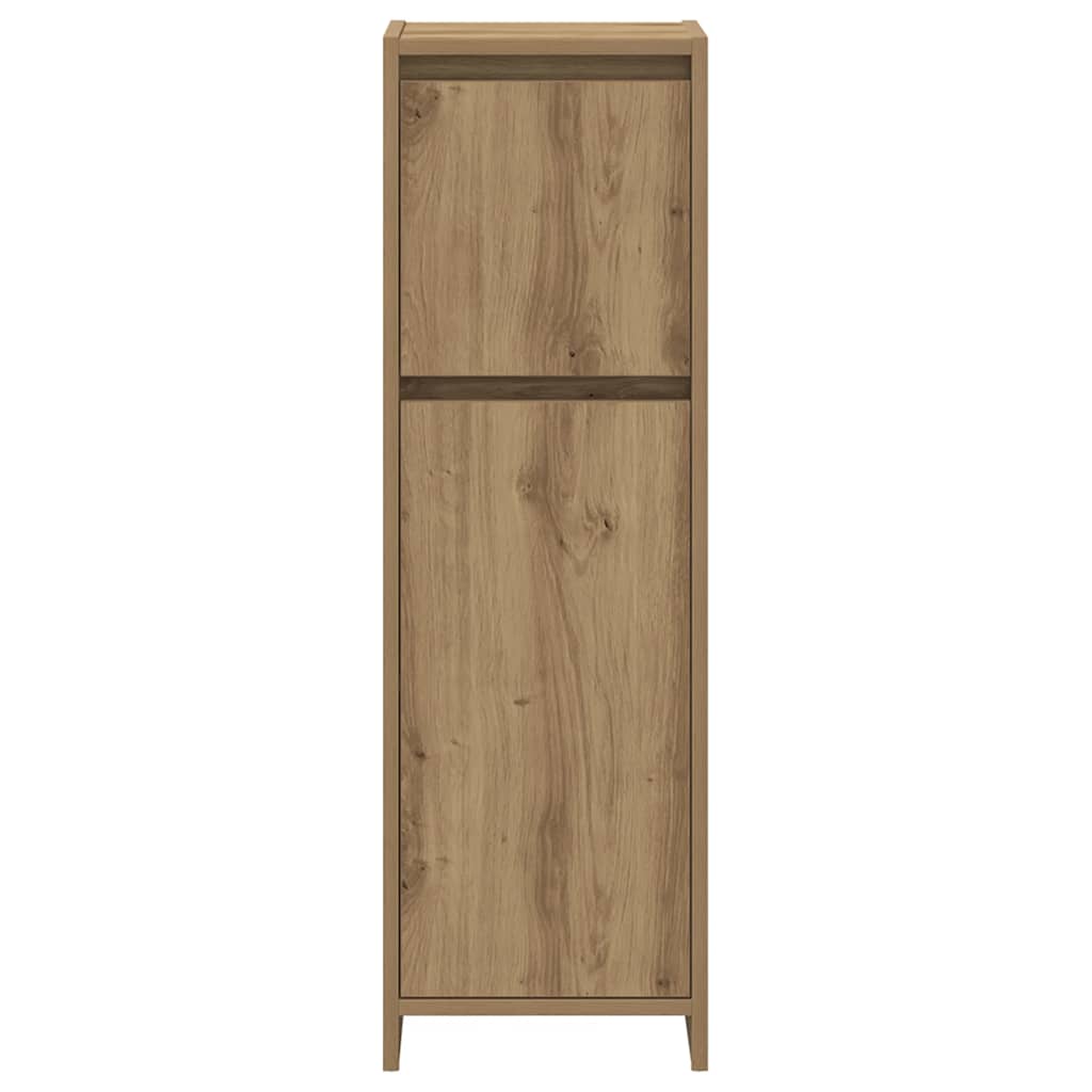 4-tlg. Badmöbel-Set Artisan-Eiche Holzwerkstoff
