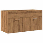 3-tlg. Badmöbel-Set Artisan-Eiche Holzwerkstoff