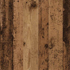 Bettgestell ohne Matratze Altholz-Optik 75x190 cm Holzwerkstoff