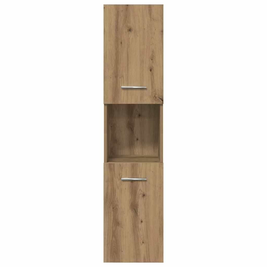 4-tlg. Badmöbel-Set Artisan-Eiche Holzwerkstoff