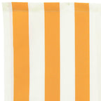 Markisenersatzstoff Gelb und Weiß 3,5 x 2 m Polyester