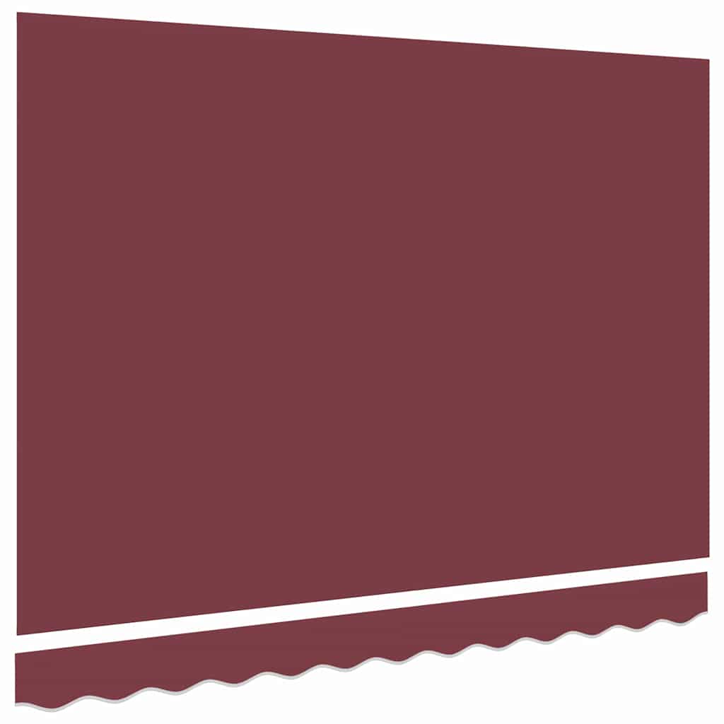 Markisenersatzstoff Bordeauxrot 3,5 x 2 m Polyester