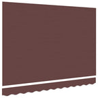 Markisenersatzstoff Braun 3,5 x 2 m Polyester