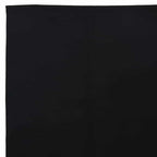 Markisenersatzstoff Schwarz 3 x 2,5 m Polyester